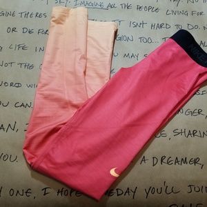 Womens Nike Ombre Hyperwarm Leggings